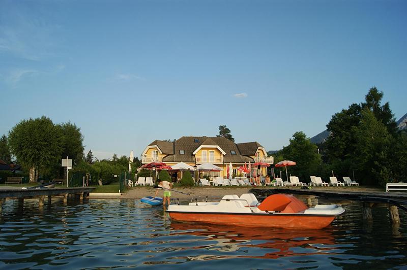 Seevilla Wochinz Faak am See Esterno foto