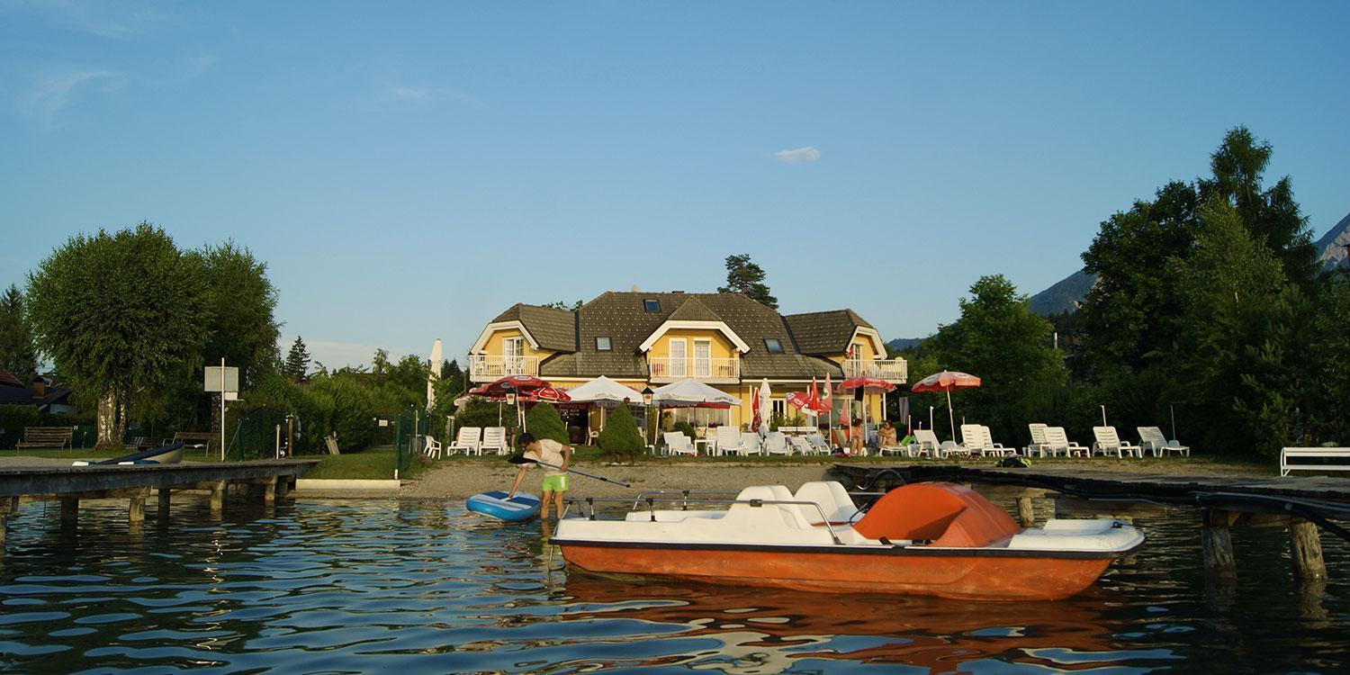Seevilla Wochinz Faak am See Esterno foto