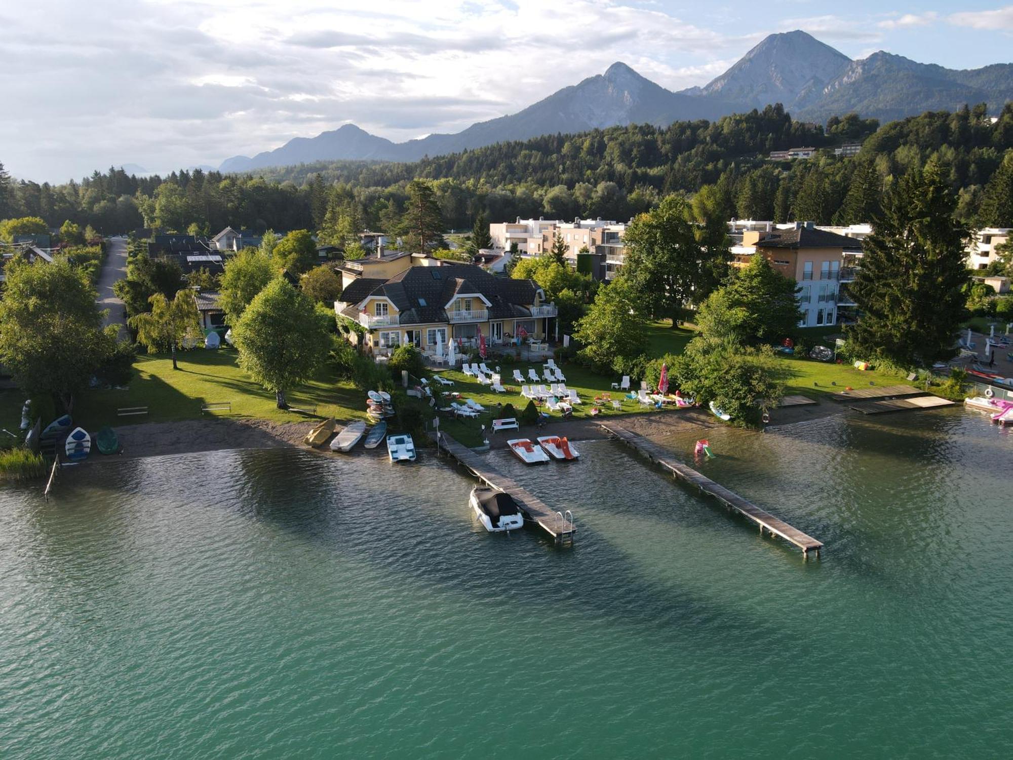 Seevilla Wochinz Faak am See Esterno foto